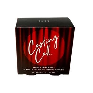Kristofer Buckle Casting Call Translucent Loose Setting Powder 0.37 oz NIB